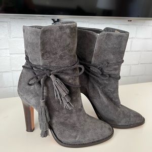 Joie ankle tie booties